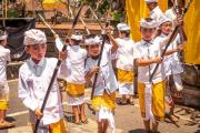 Balines Boys With Speares - Bali Pictures Indonesia