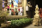 Shop And Temple - Bali Pictures Indonesia